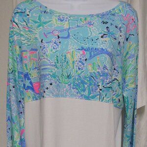 Lilly Pulitzer Loves Texas Tee Medium